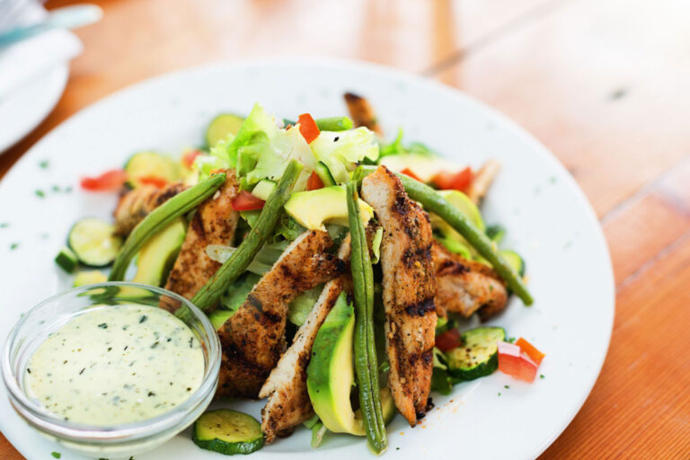 Delicious looking salad